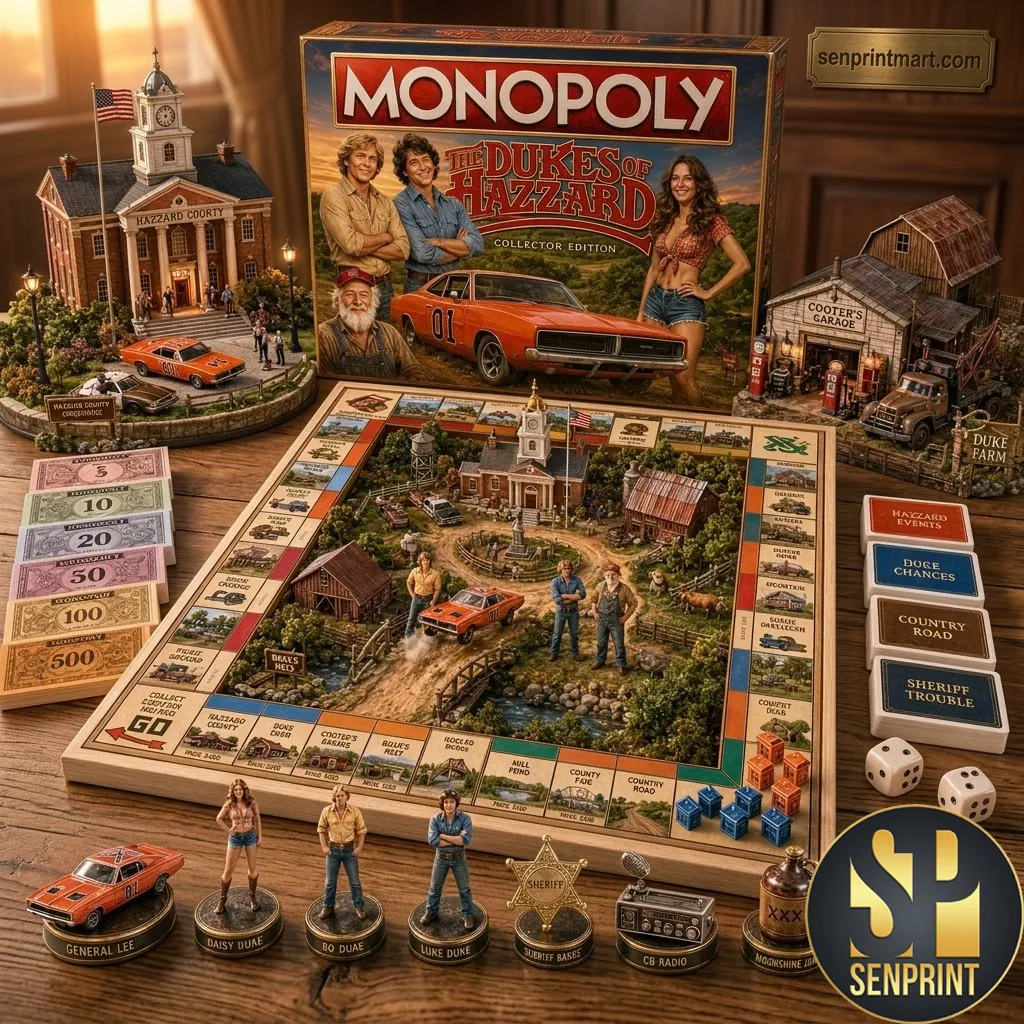 The Dukes of Hazzard Monopoly Collector Edition Board Game
