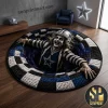 Buffalo Bills Michael Myers Halloween 3D Quilted Round Rug