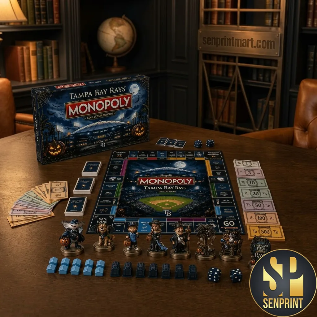 Tampa Bay Rays Monopoly Collector Edition Board Game