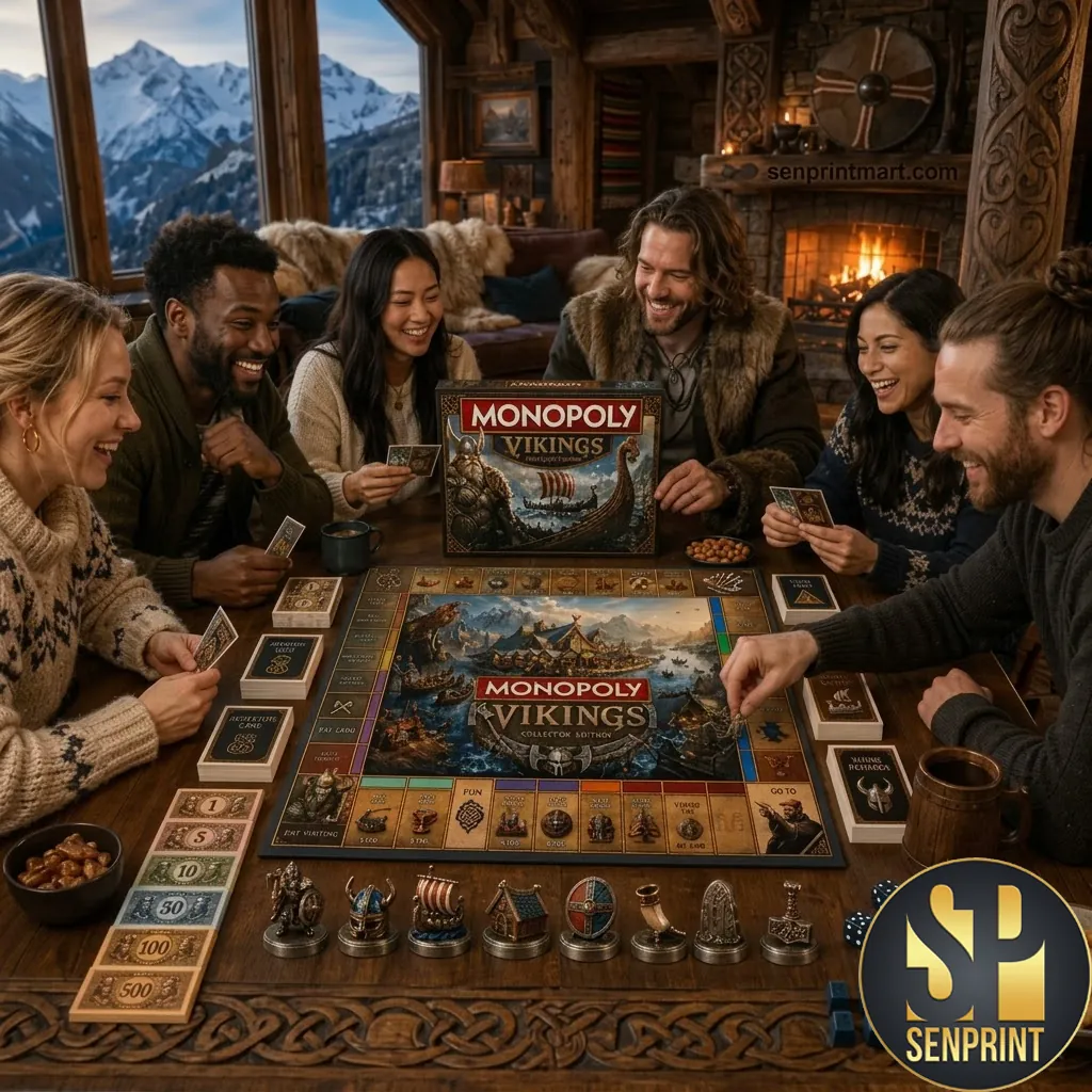 Monopoly Vikings Collector Edition Premium Board Game