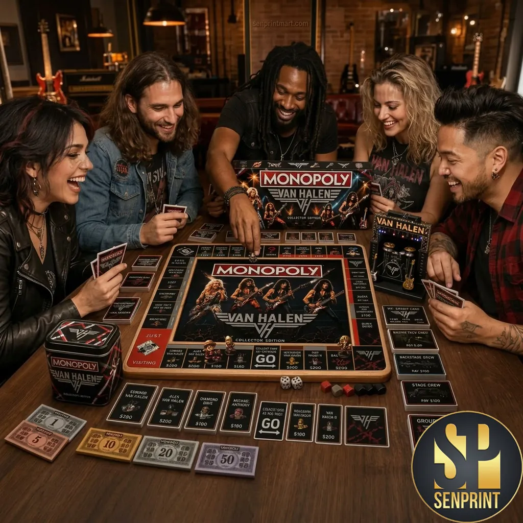 Van Halen Collector’s Edition Monopoly Board Game
