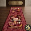 North Pole Polar Express Christmas Train Quilted Table Runner North Pole Polar Express Christmas Train Quilted Table Runner