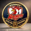 Sydney Roosters 2026 NRL Premiers Gold Plated Championship Memorabilia Commemorative Coin