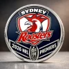 Sydney Roosters 2026 NRL Premiers Gold Plated Championship Memorabilia Commemorative Coin