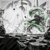 Genji Dragonblade Ronin Japanese Cyberpunk Samurai Streetwear Graphic T-Shirt