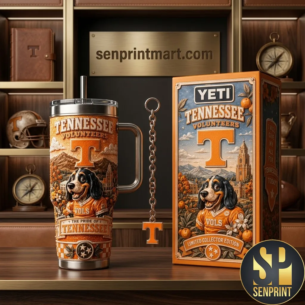 Tennessee Volunteers Pride 40oz Insulated Travel Tumbler
