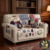 Florida Gators Go Gators Tufted Sofa Cover and Pillow Set Florida Gators Go Gators Tufted Sofa Cover and Pillow Set