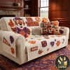 Ole Miss Hotty Toddy Tufted Sofa Cover and Pillow Set Ole Miss Hotty Toddy Tufted Sofa Cover and Pillow Set