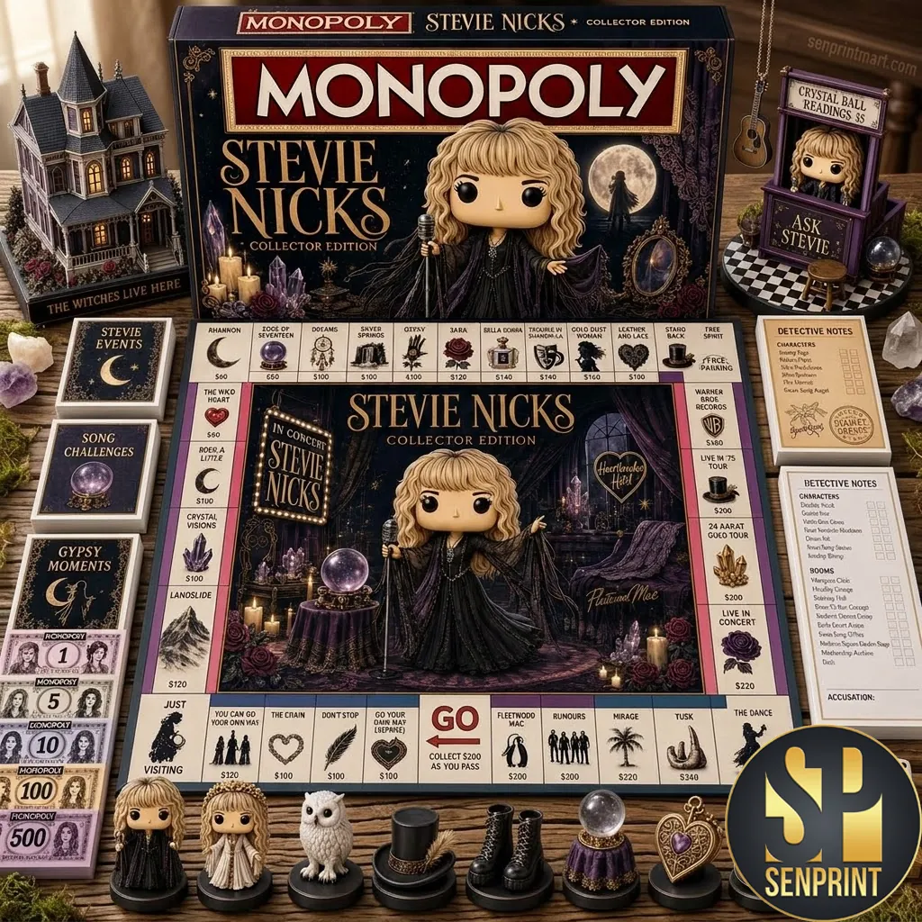 Stevie Nicks Monopoly Collector Edition Board Game