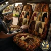 Cozy Christmas Cabin Winter Wonderland Car Seat Covers Cozy Christmas Cabin Winter Wonderland Car Seat Covers