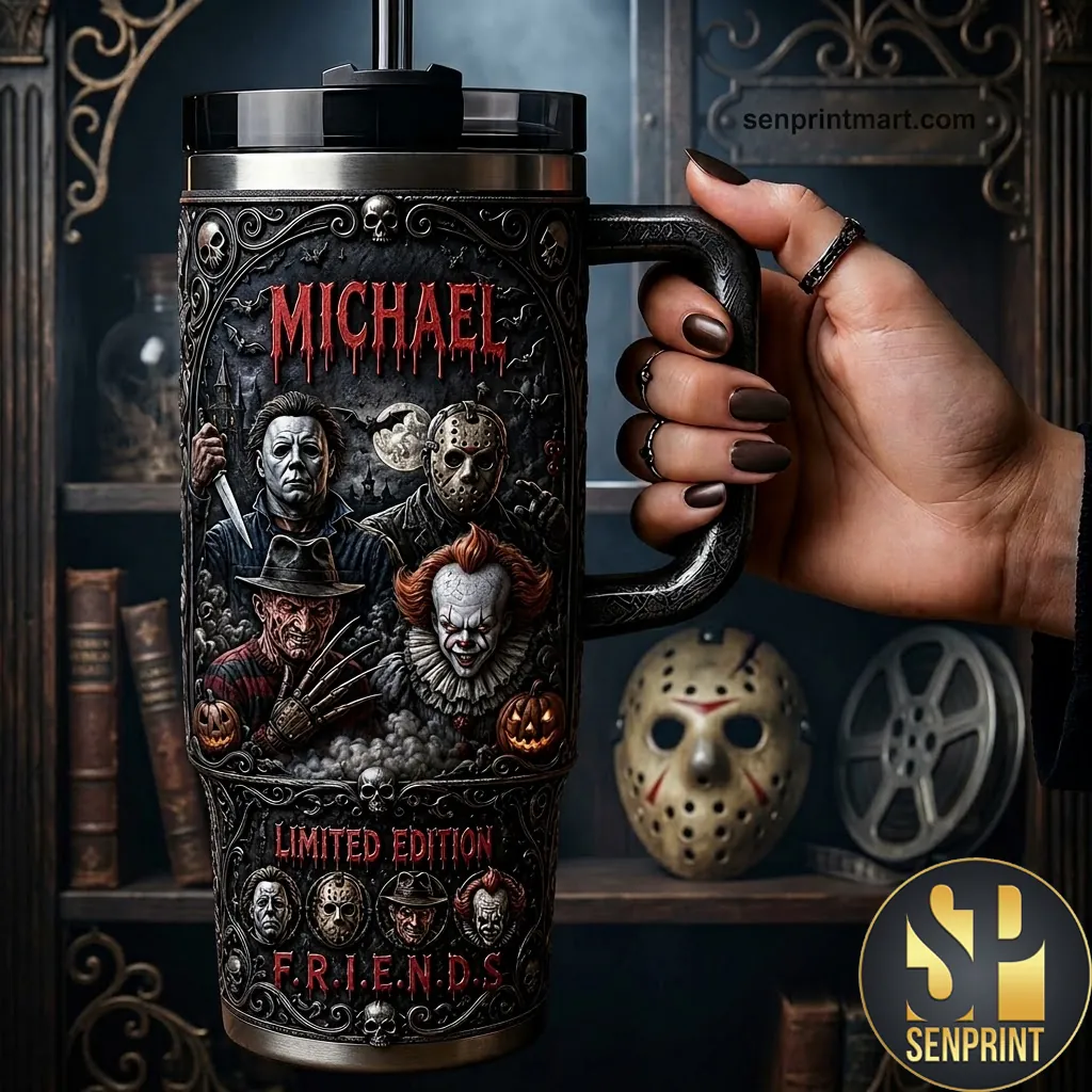Personalized Horror Movie Characters Limited Edition Tumbler
