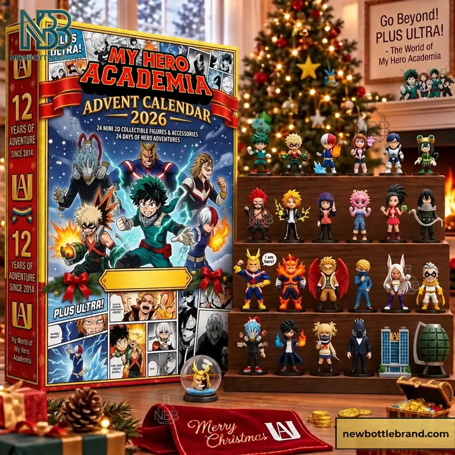 My Hero Academia 12th Anniversary 2026 Edition 24 Days Anime Mini Figure Christmas Countdown Advent Calendar