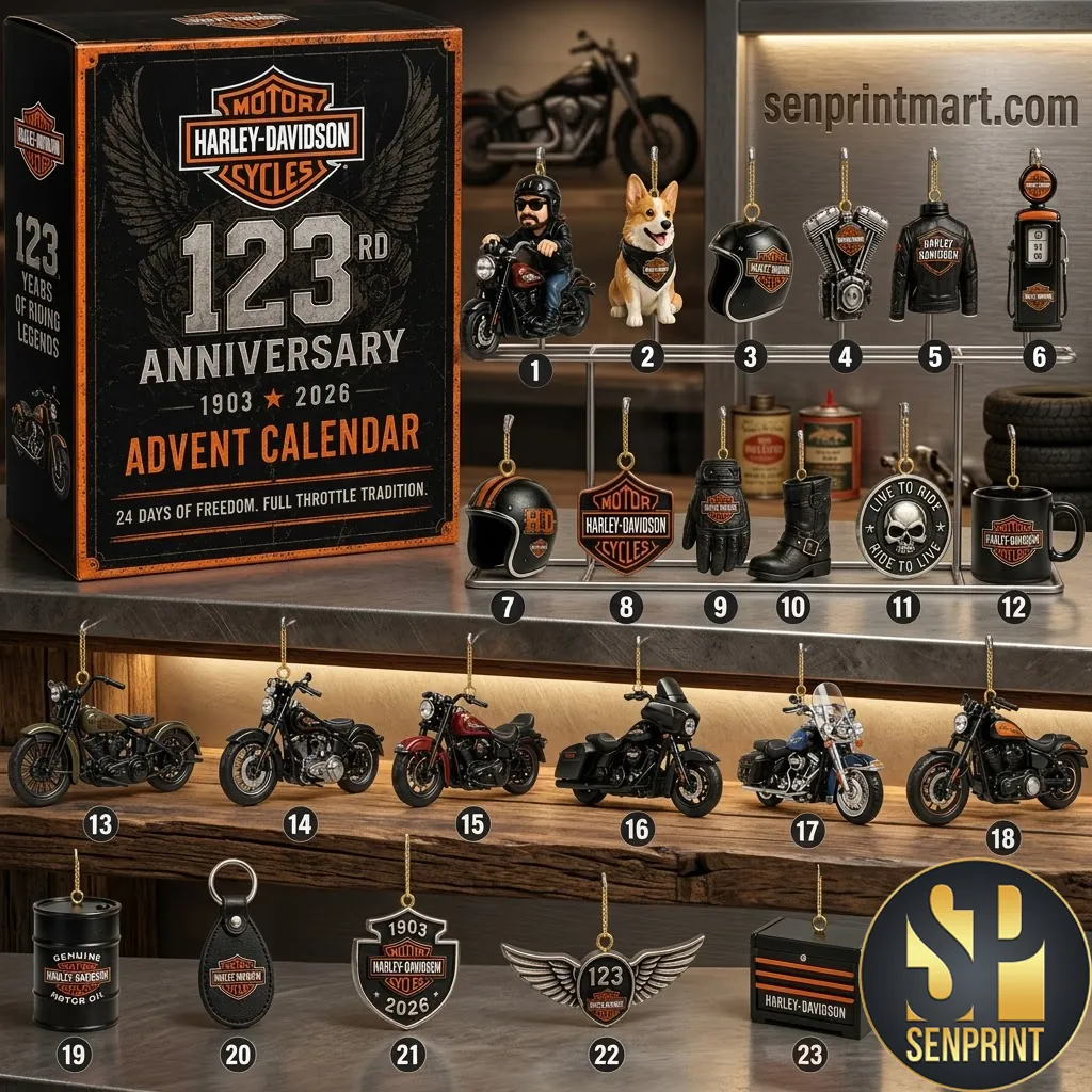 Harley-Davidson 123rd Anniversary Limited Edition 2026 Advent Calendar