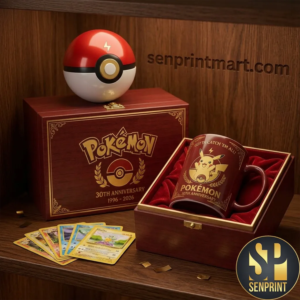 Pokemon 30th Anniversary Pikachu Commemorative Coffee Mug