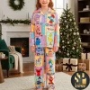 Personalized Gingerbread Mickey Mouse Family Christmas Pajama Set Personalized Gingerbread Mickey Mouse Family Christmas Pajama Set