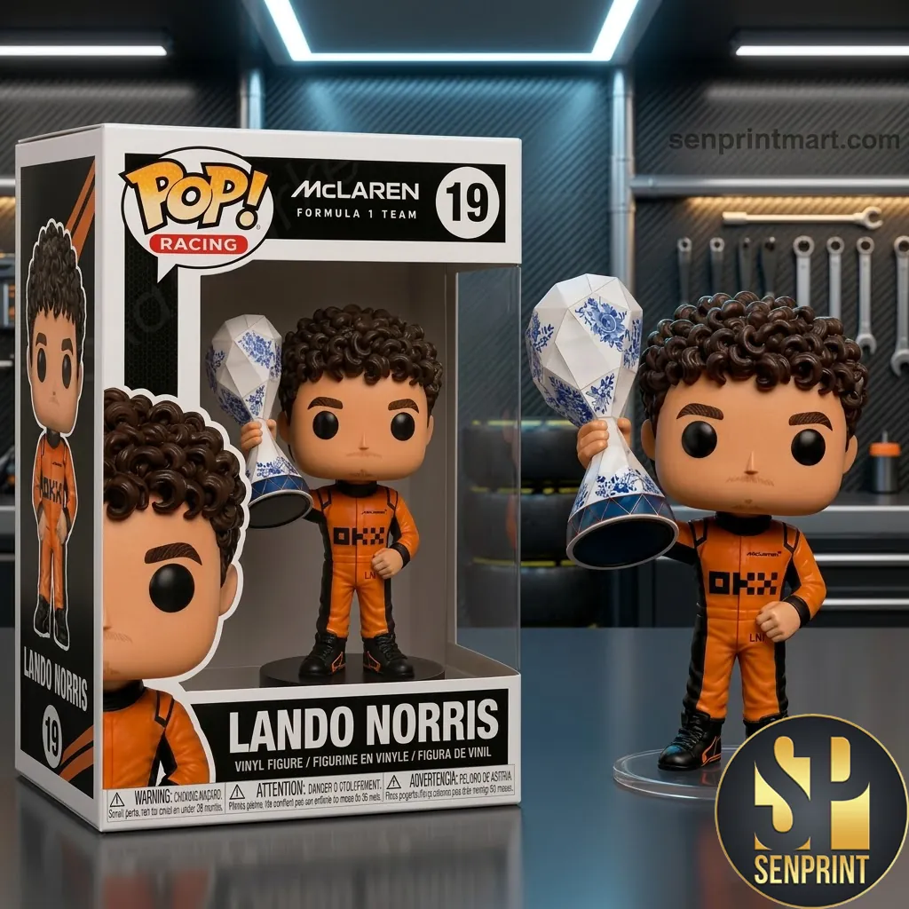 Lando Norris McLaren F1 Racing Collectible Vinyl Figure