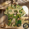 Classic Horror Movie Poster Collage Print Casual Hawaiian Shirt