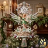 Personalized The Smiths Red Car Ribbon Christmas Tree Topper