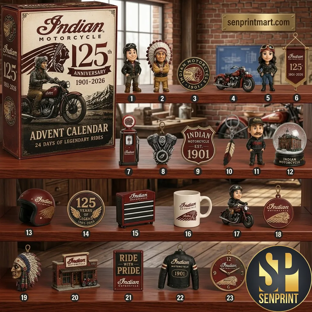 Indian Motorcycle 125th Anniversary 2026 Limited Edition Advent Calendar