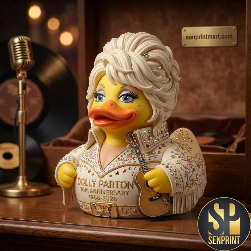 Dolly Parton 70th Anniversary 1956-2026 Commemorative Acrylic Plaque