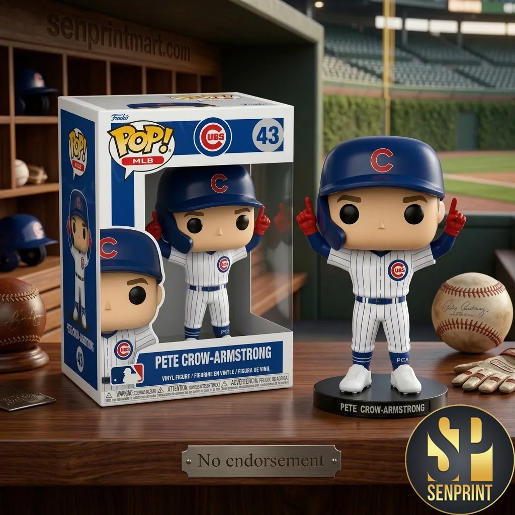Pete Crow-Armstrong Chicago Cubs MLB Funko Pop Vinyl Figure