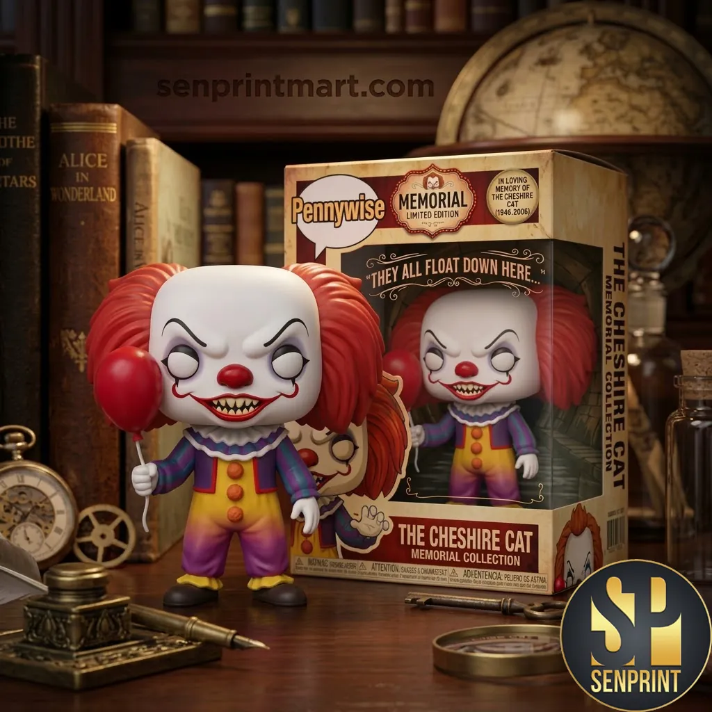 Pennywise x Cheshire Cat Memorial Limited Edition Vinyl Figure