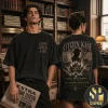 Psycho Bates Motel Horror Movie Graphic Vintage Style T-Shirt Psycho Bates Motel Horror Movie Graphic Vintage Style T-Shirt