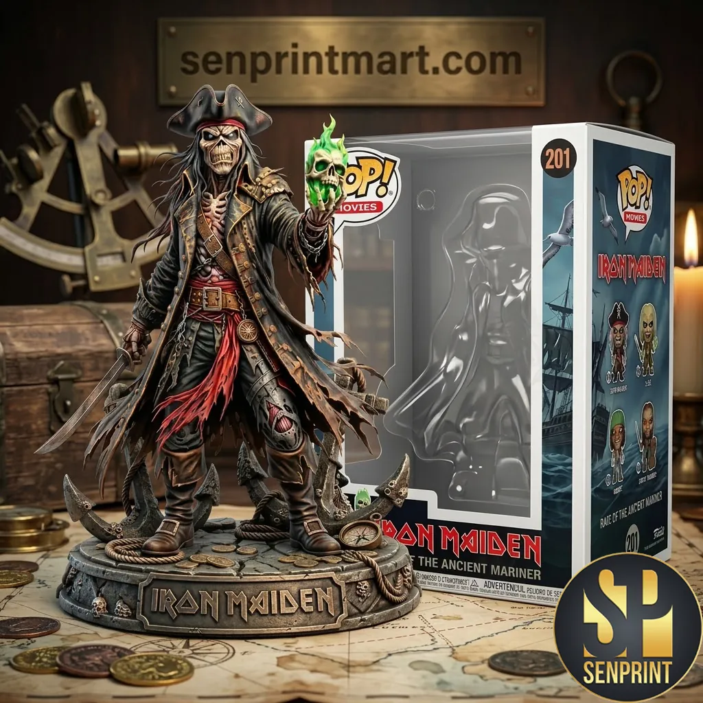 Iron Maiden The Rime Of The Ancient Mariner Eddie Vinyl Figure