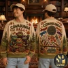 Michael Myers Halloween 3D Graphic Knit Half-Zip Sweater Michael Myers Halloween 3D Graphic Knit Half-Zip Sweater