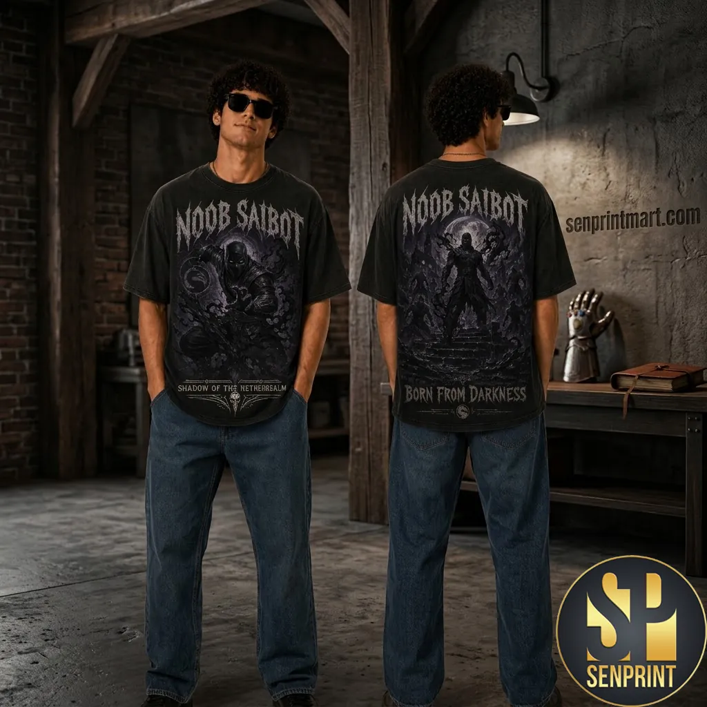 Noob Saibot Shadow Of The Netherrealm Graphic 3D Shirt
