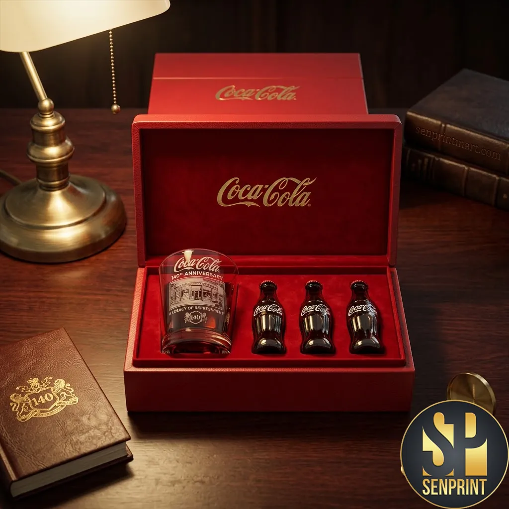 Coca-Cola 140th Anniversary Limited Edition Commemorative Gift Set