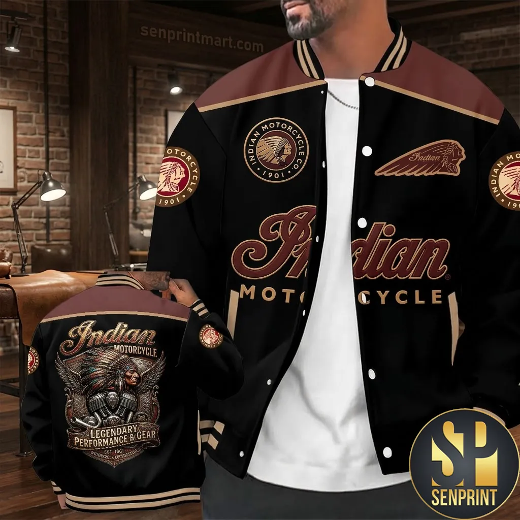Indian Motorcycle 125th Anniversary Legendary Performance Varsity Jacket