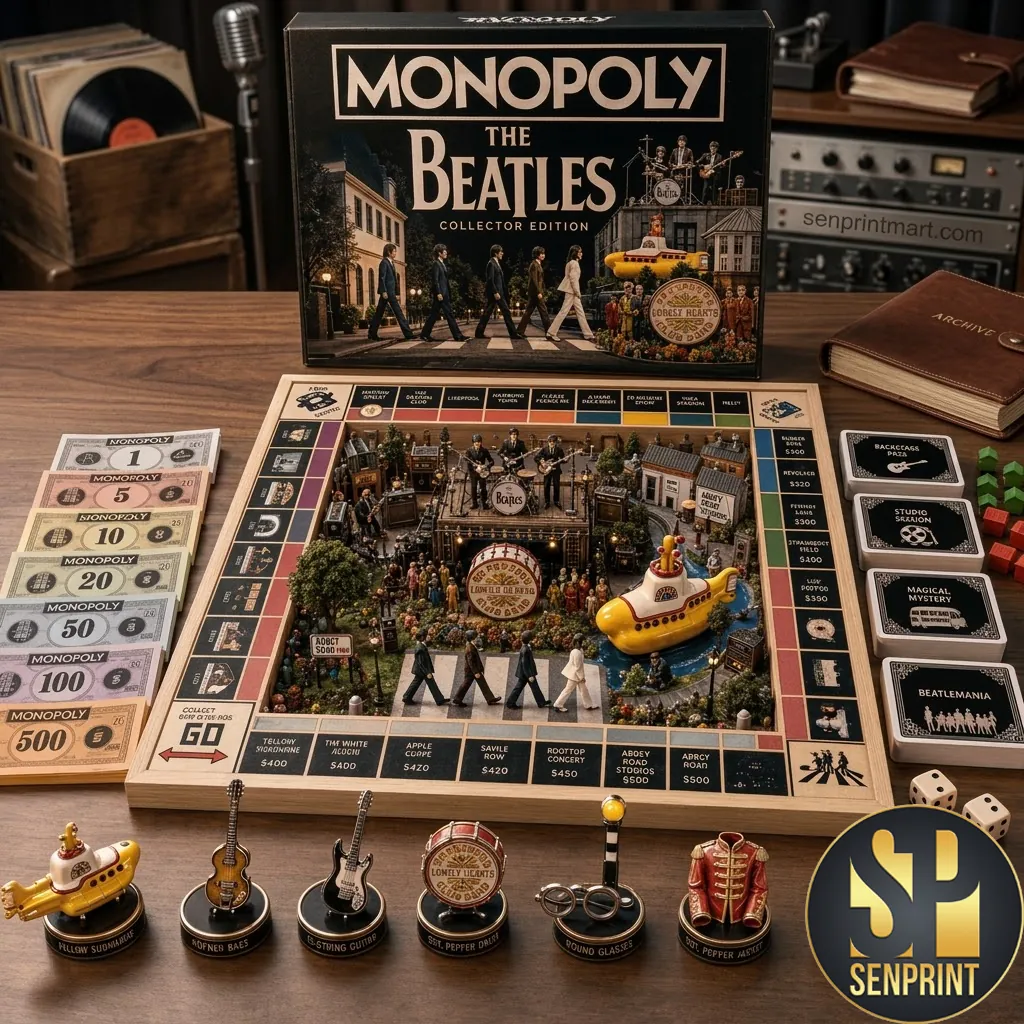 The Beatles Monopoly Collector Edition Board Game