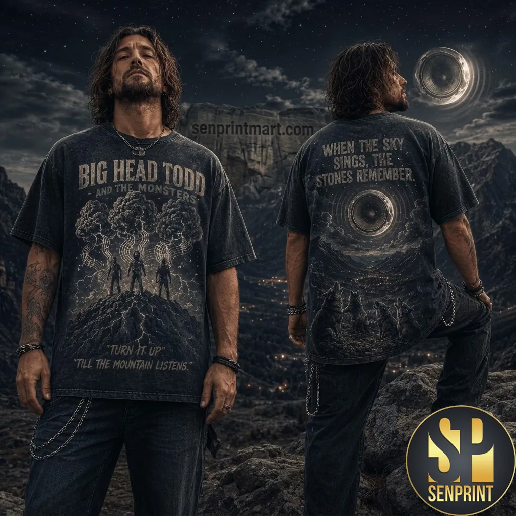 Big Head Todd and the Monsters Mountain Echoes Graphic T-Shirt