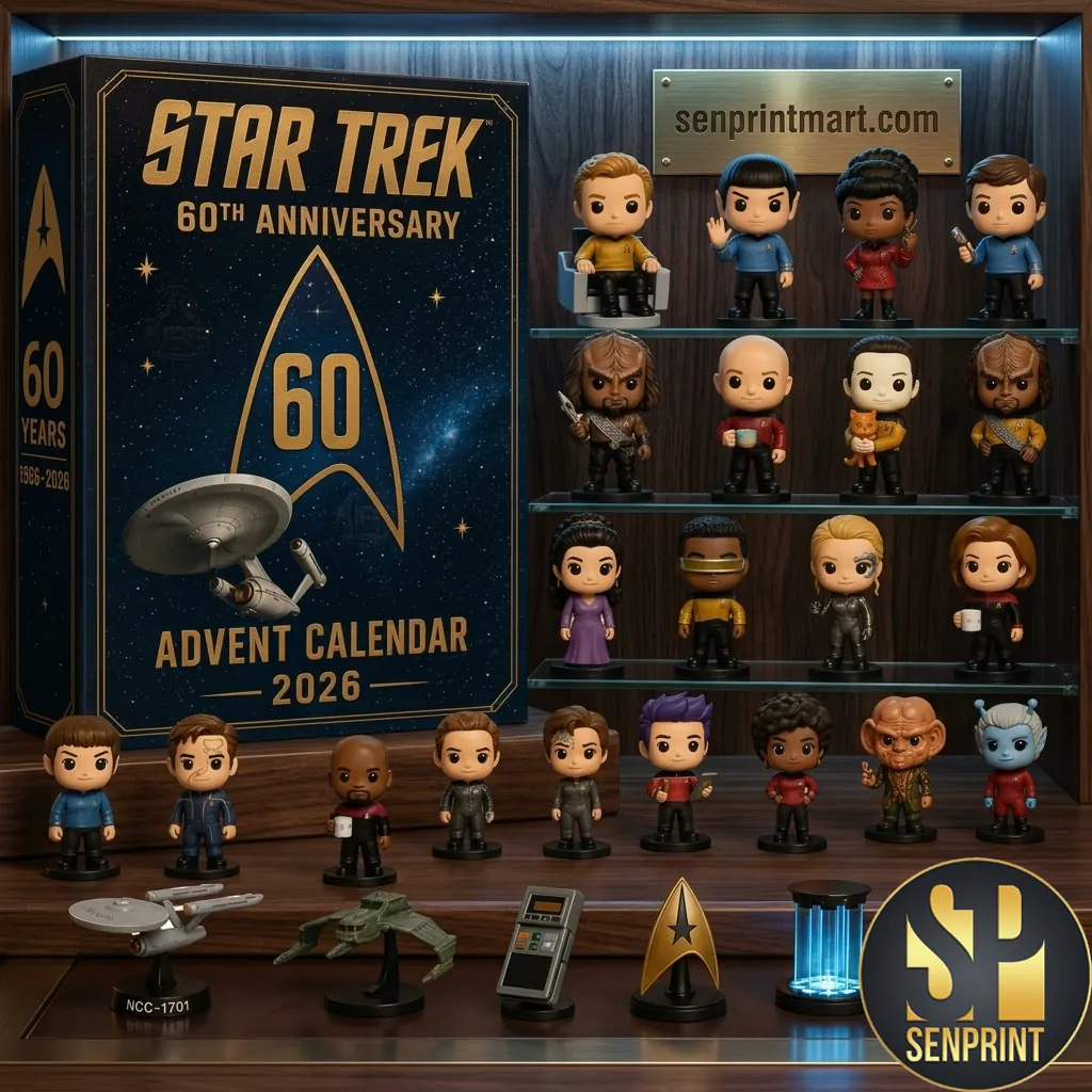 Star Trek 60th Anniversary Limited Edition 2026 Advent Calendar