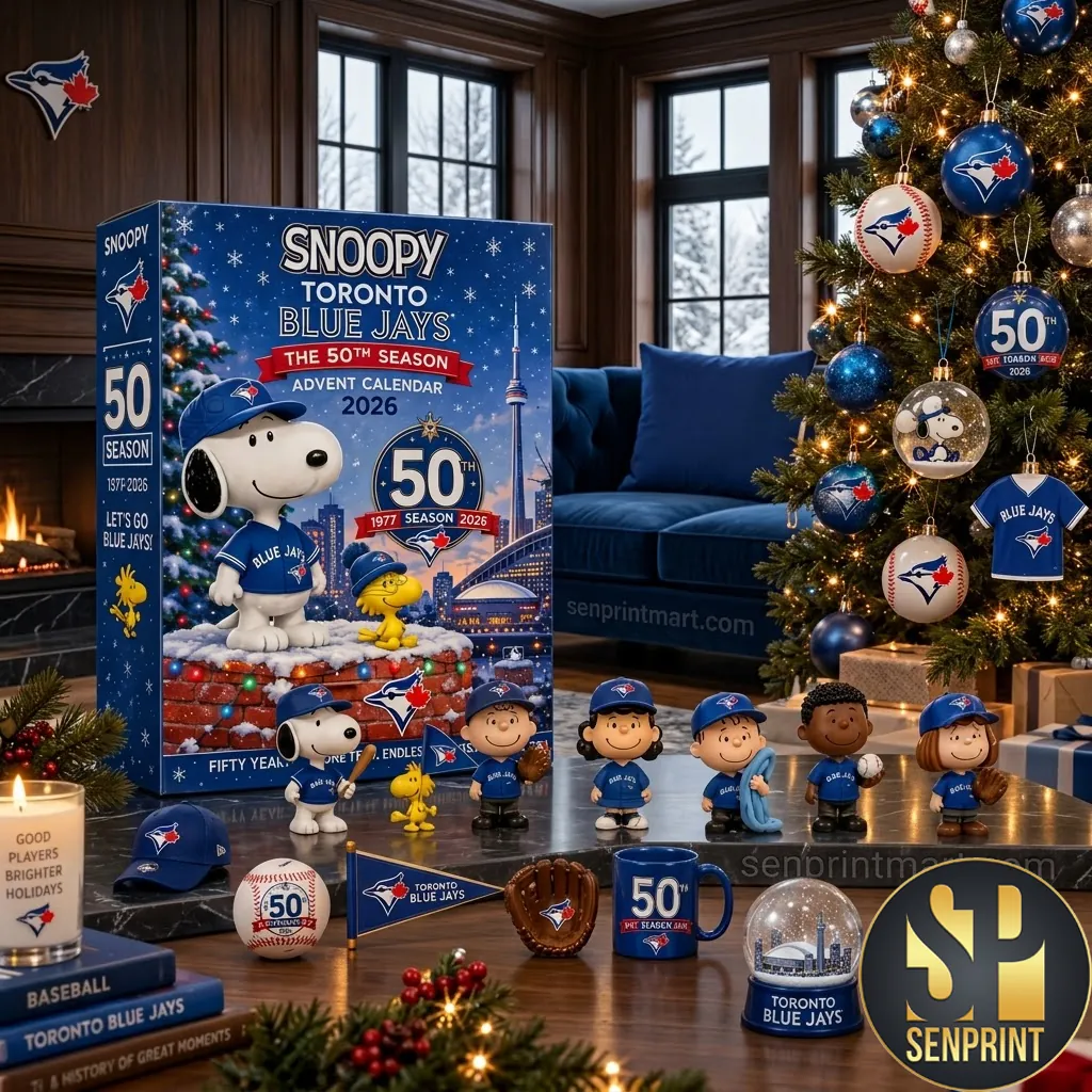 Snoopy Toronto Blue Jays 50th Season 2026 Limited Edition Advent Calendar