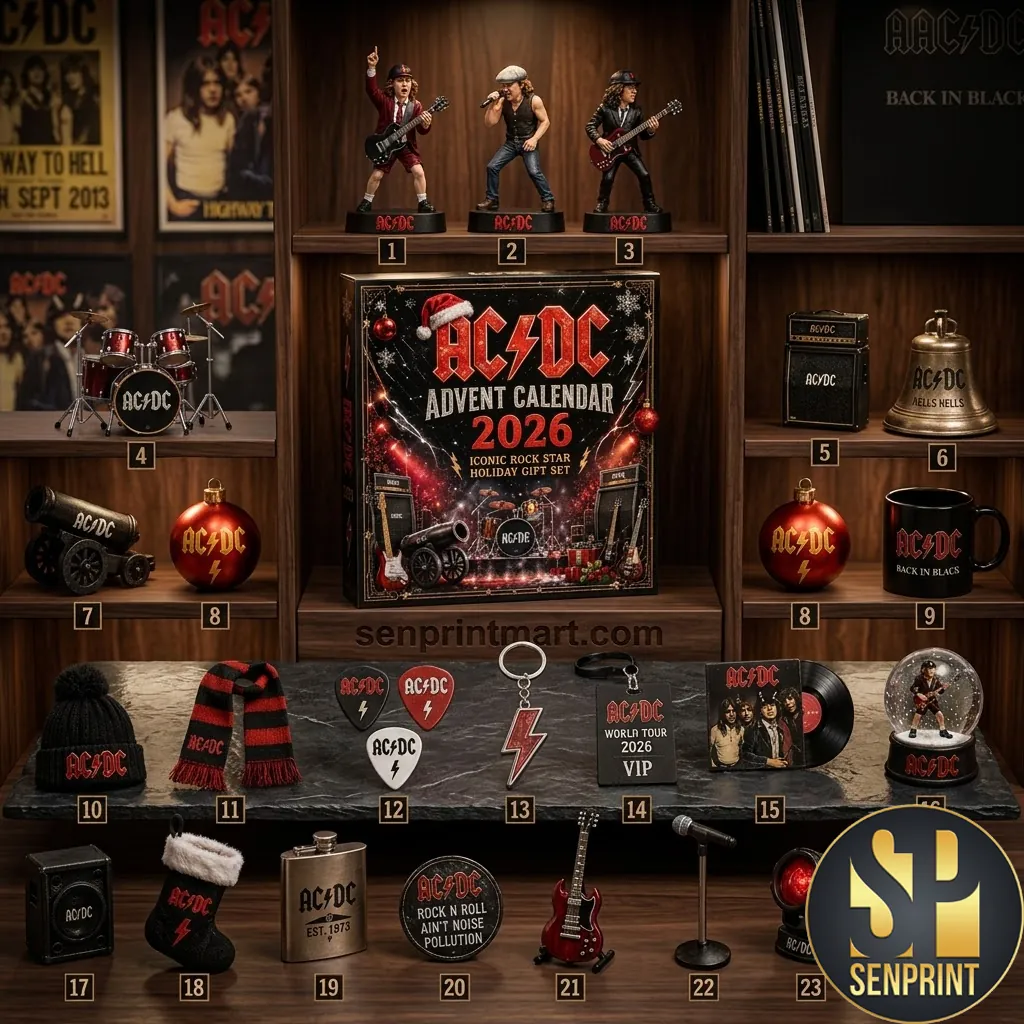 AC/DC 2026 Iconic Rock Star Limited Edition Holiday Advent Calendar