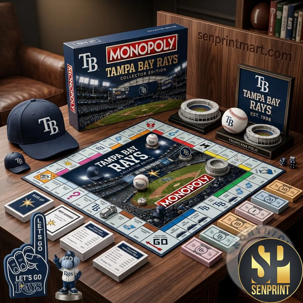 Tampa Bay Rays Monopoly Collector Edition Board Game