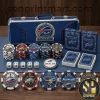 Miami Hurricanes 300-Piece Deluxe Collector Poker Set