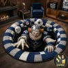 Pittsburgh Steelers Halloween Snoopy 3D Illusion Round Rug Pittsburgh Steelers Halloween Snoopy 3D Illusion Round Rug