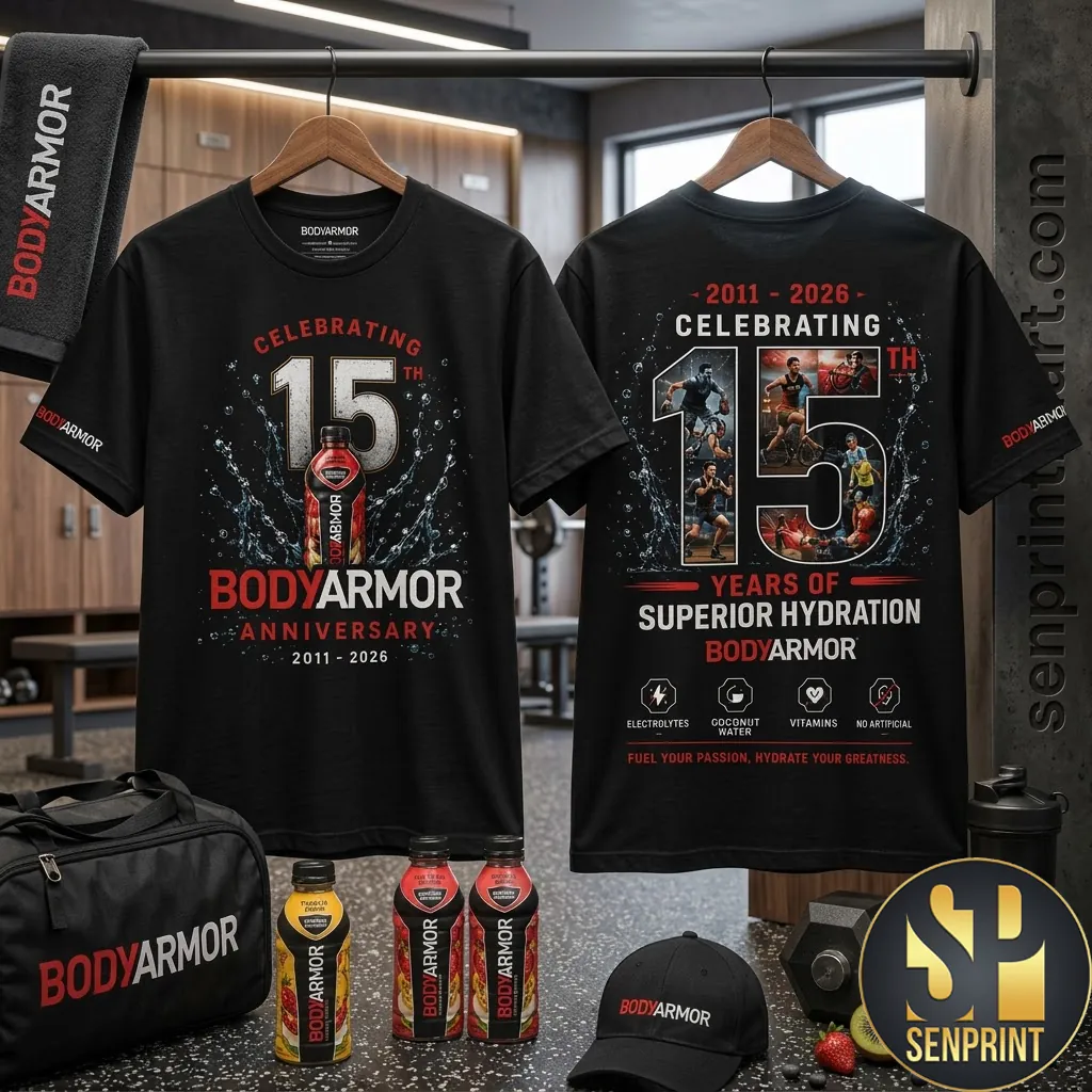 BodyArmor 15th Anniversary Superior Hydration Graphic T-Shirt