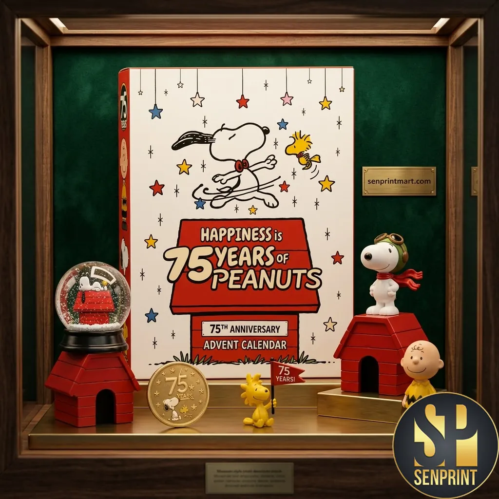 Peanuts 75th Anniversary Happiness Is Peanuts Advent Calendar