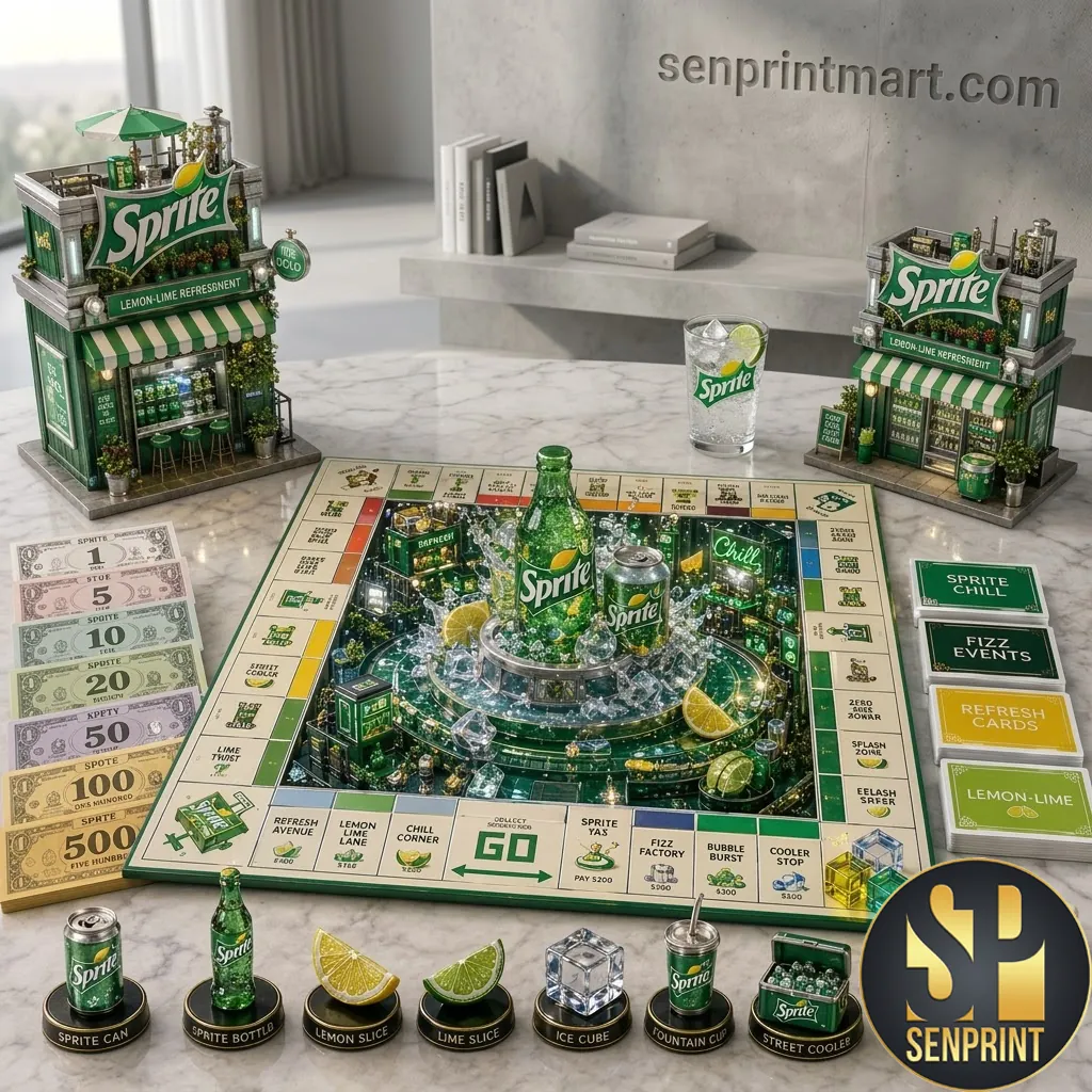 Sprite Lemon-Lime Themed Premium Collector Board Game