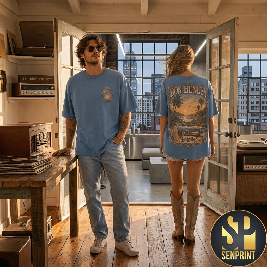 Don Henley Sunset Hearts And Radio Dreams Graphic T-Shirt