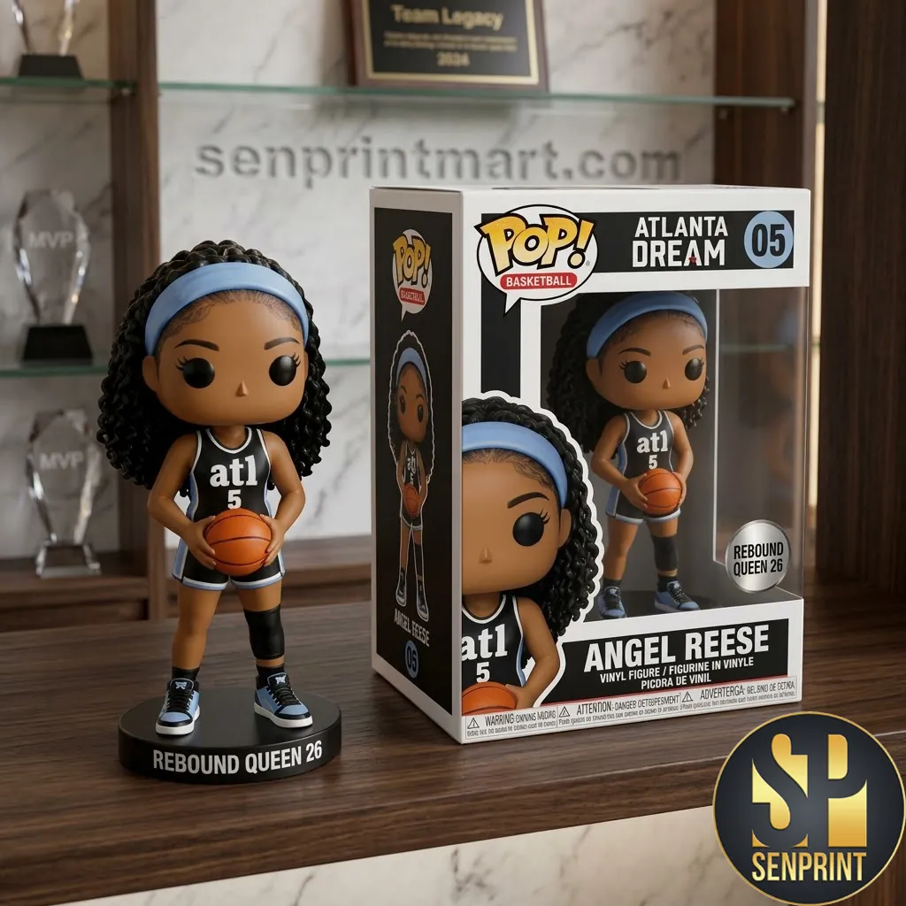 Angel Reese Atlanta Dream Rebound Queen 26 Pop Figure