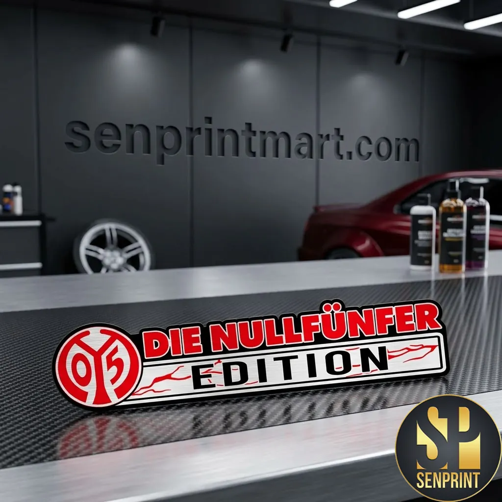 FSV Mainz 05 Die Nullfunfer Edition Premium Metal Car Emblem