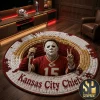 San Francisco 49ers Halloween Zombie 3D Illusion Round Rug San Francisco 49ers Halloween Zombie 3D Illusion Round Rug