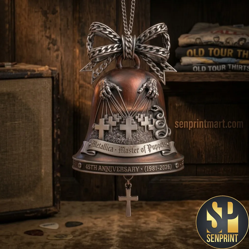 Metallica Master Of Puppets 45th Anniversary Commemorative Bell