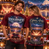 Journey Rock Band Don't Stop Believin' Open Arms For The Holidays Christmas All Over Print 3D T-Shirt