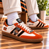 Cincinnati Bengals Who Dey Custom Tiger Stripe Football Fan Gift Low-Top Sneakers